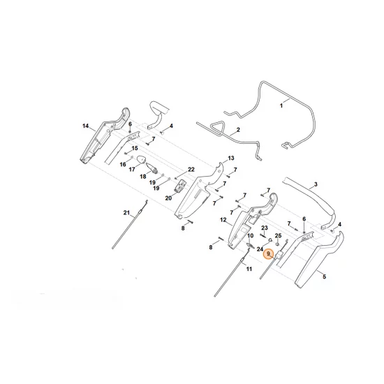 STIHL  Cięgno 6375 700 7511
